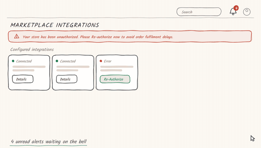 Notification Center preview